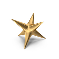 Gold Sharp Spike PNG & PSD Images