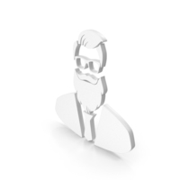 Officer Mustache With Goggle And Beard Icon PNG & PSD Images