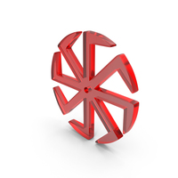 Glass Kolovrat Symbol PNG & PSD Images