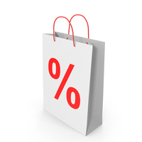 White Sale Shopping Bag PNG & PSD Images
