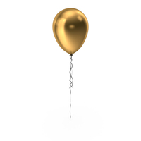 Gold Balloon PNG & PSD Images