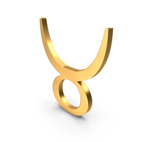 Taurus Astrology Symbol PNG & PSD Images
