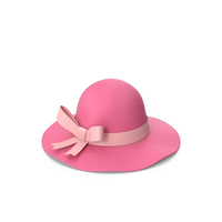 Pink Women Hat PNG & PSD Images