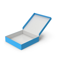 Donuts Box Blue PNG & PSD Images