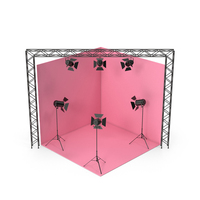Pink Studio Set PNG & PSD Images
