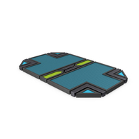 Blue SciFi Tile PNG & PSD Images