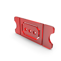 Ticket Icon Glass PNG & PSD Images