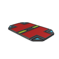 Red SciFi Tile PNG & PSD Images