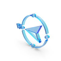 Glass West Facing Direction Icon PNG & PSD Images