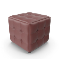 Apollo Bronze Cube Ottoman PNG & PSD Images