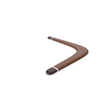 Boomerang Dark Wood PNG & PSD Images