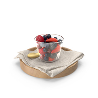 Berries In Cup PNG & PSD Images