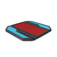 Scifi Tile Shape Red PNG & PSD Images