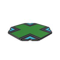 Green SciFi Tile PNG & PSD Images