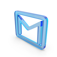 Glass Gmail Icon PNG & PSD Images