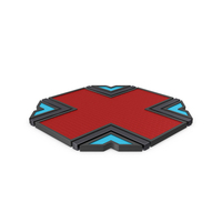 Red SciFi Tile PNG & PSD Images