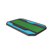 Scifi Tile Shape Green PNG & PSD Images