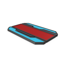 Scifi Tile Shape Red PNG & PSD Images