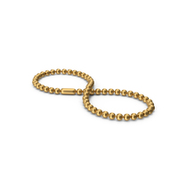 Gold Infinity Chainlet PNG & PSD Images