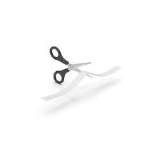 Scissors Cutting Ribbon PNG & PSD Images