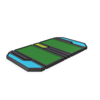 Scifi Tile Shape Green PNG & PSD Images