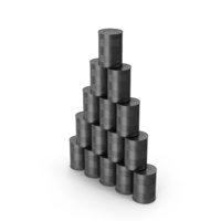 Metal Tin Cans Tower PNG & PSD Images