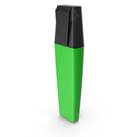 Highlighter Green Vertical PNG & PSD Images