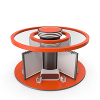 Orange Sale Display Stand PNG & PSD Images
