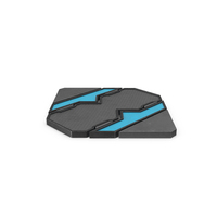 Scifi Tile Shape Used PNG & PSD Images