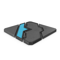 Scifi Tile Shape Used PNG & PSD Images