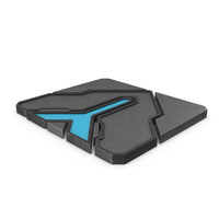 Scifi Tile Shape Used PNG & PSD Images