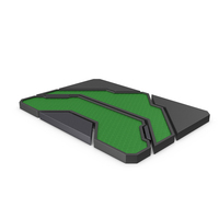 Green SciFi Tile PNG & PSD Images
