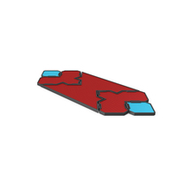 Red SciFi Tile PNG & PSD Images