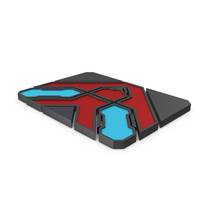 Red SciFi Tile PNG & PSD Images