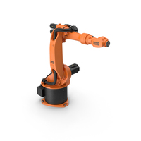 Kuka KR 16-3 6-Axis Robot Arm PNG & PSD Images