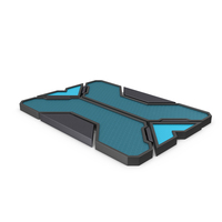 Blue SciFi Tile PNG & PSD Images