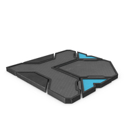 Scifi Tile Shape Used PNG & PSD Images