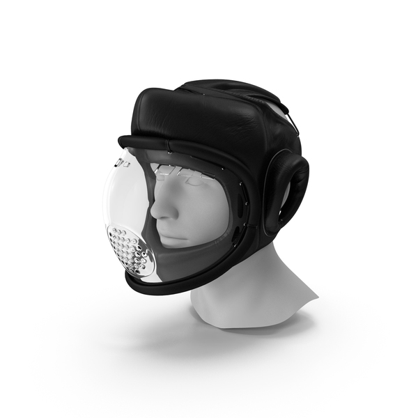 Kudo Helmet Playwell Black On Mannequin Head PNG & PSD Images