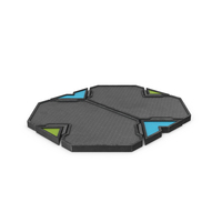 Scifi Tile Shape Used PNG & PSD Images