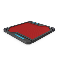 Scifi Tile Shape Red PNG & PSD Images