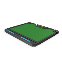 Scifi Tile Shape Green PNG & PSD Images