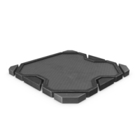 Scifi Tile Shape Used PNG & PSD Images