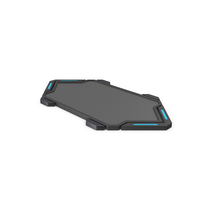 Scifi Tile Shape Grey PNG & PSD Images