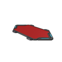 Scifi Tile Shape Red PNG & PSD Images