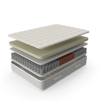 Sleeping Mattress Structure PNG & PSD Images