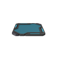 Scifi Tile Shape Blue PNG & PSD Images