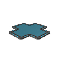 Blue SciFi Tile PNG & PSD Images