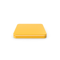 Yellow Box Podium With White Light PNG & PSD Images