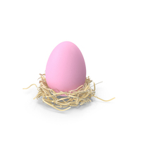 Easter Egg With Decoration PNG & PSD Images