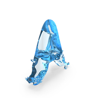Water Letter A PNG & PSD Images